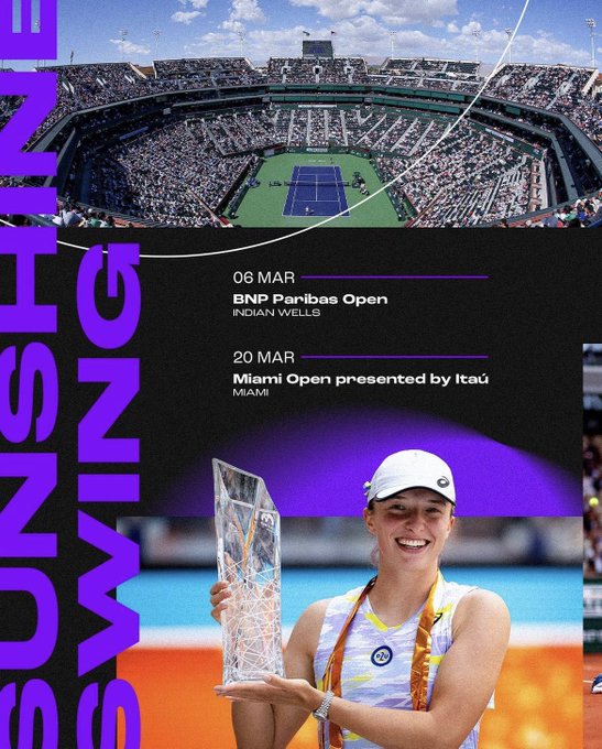 WTA Tour la première partie du calendrier 2023 dévoilée Sport By TN