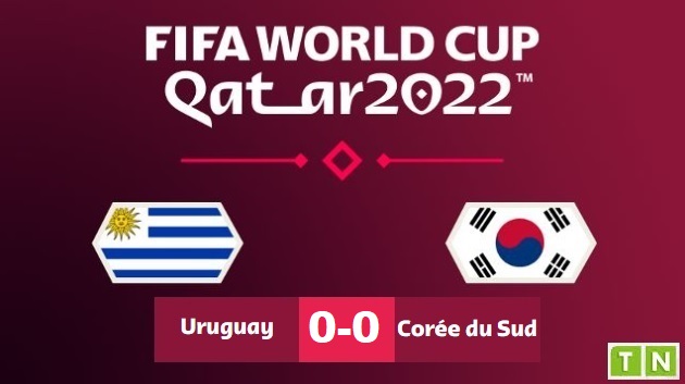 Mondial 2022 – Gr H : Pas de vainqueur entre Uruguay et Corée du Sud