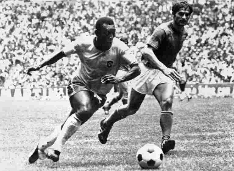 Le “Roi” Pelé, l’homme football
