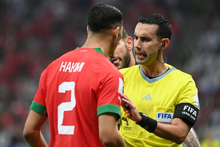 Mondial: recours du Maroc contre l’arbitrage de la demi-finale annonce la Fédération