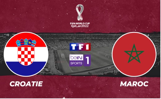 Mondial 2022 : sur quelles chaines regarder la petite finale Maroc – Croatie ?