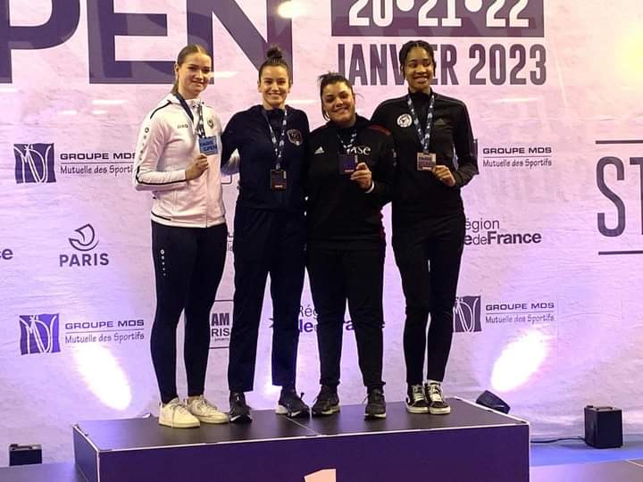 Karaté – Open de Paris : médaille de bronze pour Chahinaz Aljamo