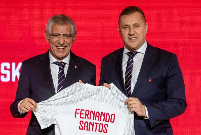 Foot: l’ex-sélectionneur portugais Fernando Santos à la tête de la Pologne