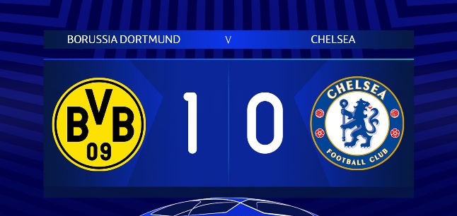 UEFA CL : Dortmund domine Chelsea, Benfica à un pas de la qualification