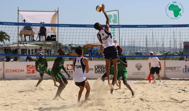 Jeux africains de plage – Beach volley (H/F) : la Tunisie qualifiée pour les demi-finales