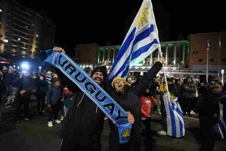 L’Uruguay, où le football est une religion, en liesse pour sa première Coupe du monde U20
