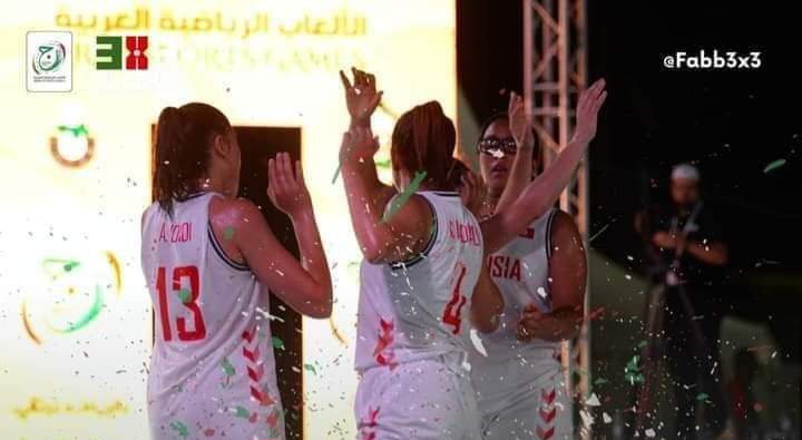 Basket 3×3 F – Jeux sportifs arabes 2023 : l’Or pour la Tunisie