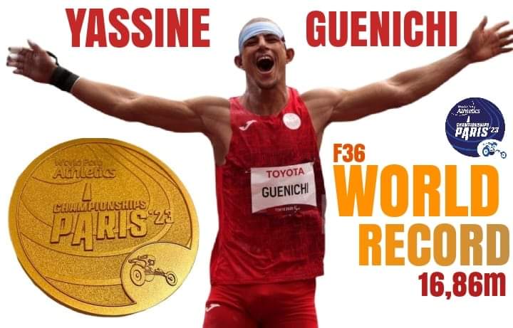Mondial sports pour handicapés : 2 médailles d’Or pour la Tunisie remportées ce jeudi