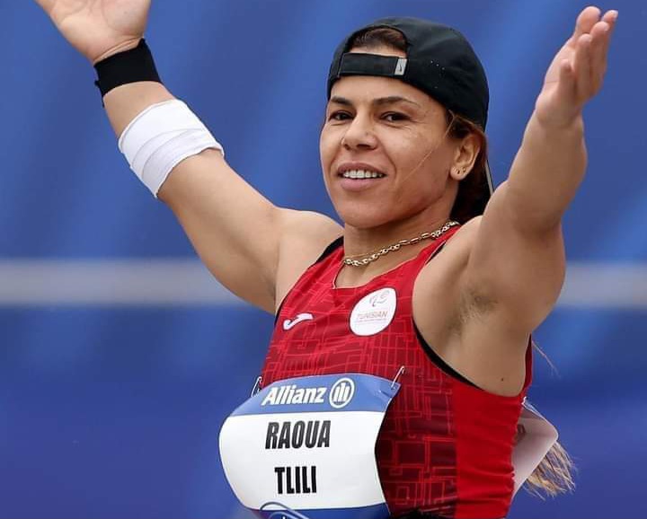 Mondial sports pour handicapés : 8e médaille tunisienne et 2e en Or pour Raoua Tlili