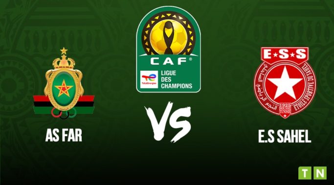 CAF CL – 2e tour aller : l’Etoile du Sahel bat l’AS FAR 1-0
