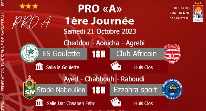 Omnisports : programme des matches du weekend