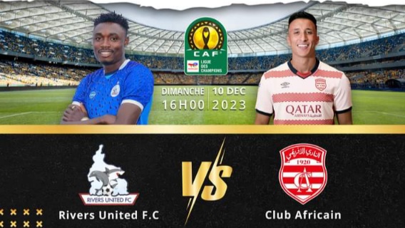 J3 – CAF Cup : CA – Rivers United, compo de départ clubiste