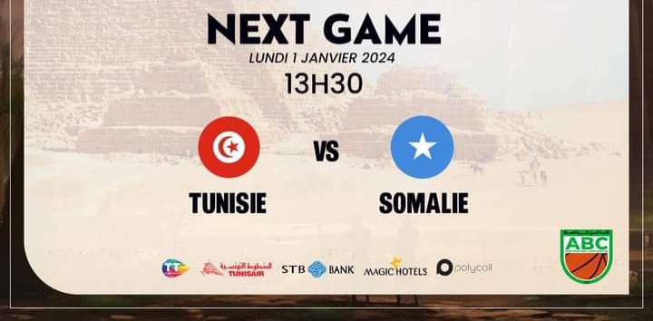 Basket – 1/4 Championnat arabe des nations : sur quelle chaine et à quelle heure suivre Tunisie-Somalie ?