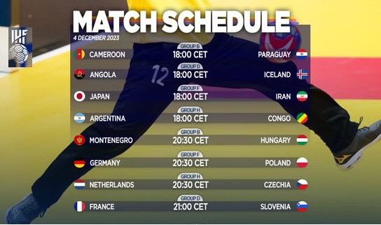 Mondial Hand (F) 2023 : résultats et programme des matches de lundi