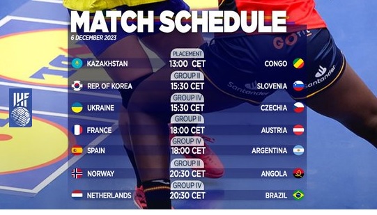Mondial Hand (F) 2023 : résultats de mardi et programme des matches de mercredi