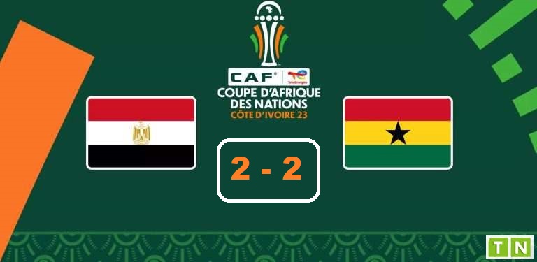 CAN 2024 Gr B 2 2 L Egypte Vite Le Pire Contre Le Ghana Vid Os   14m Egypt2 1can 