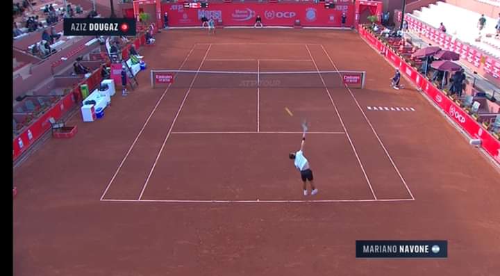 ATP 250 Marrakech : Aziz Dougaz éliminé par un argentin (vidéo)