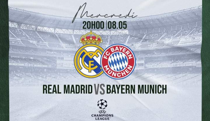 UEFA CL : sur quelles chaines et à quelle heure suivre Real – Bayern ce mercredi 8 mai ?