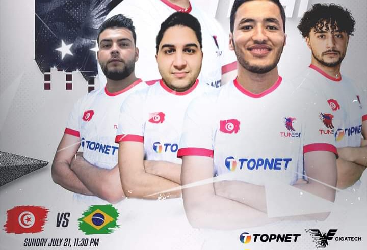 E-Sports / FC 24 (11v11): semifinal árabe e depois final global da Tunísia contra o Brasil