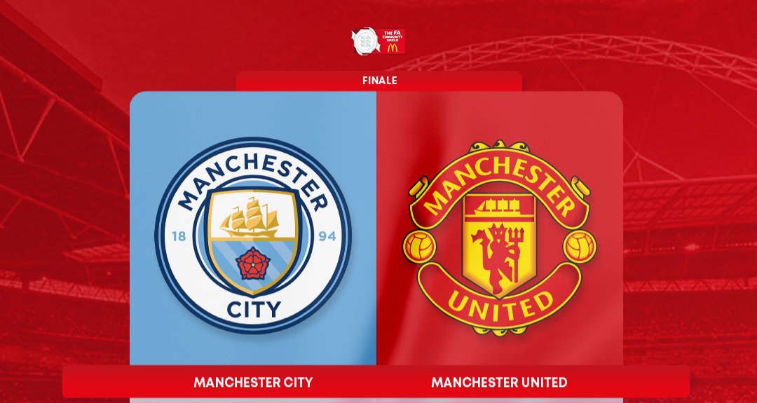Community Shild : Man City s’impose contre MU