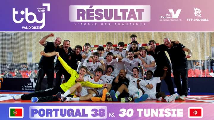 Hand U19 : 3ème défaite de la Tunisie contre le Portugal (vidéo)